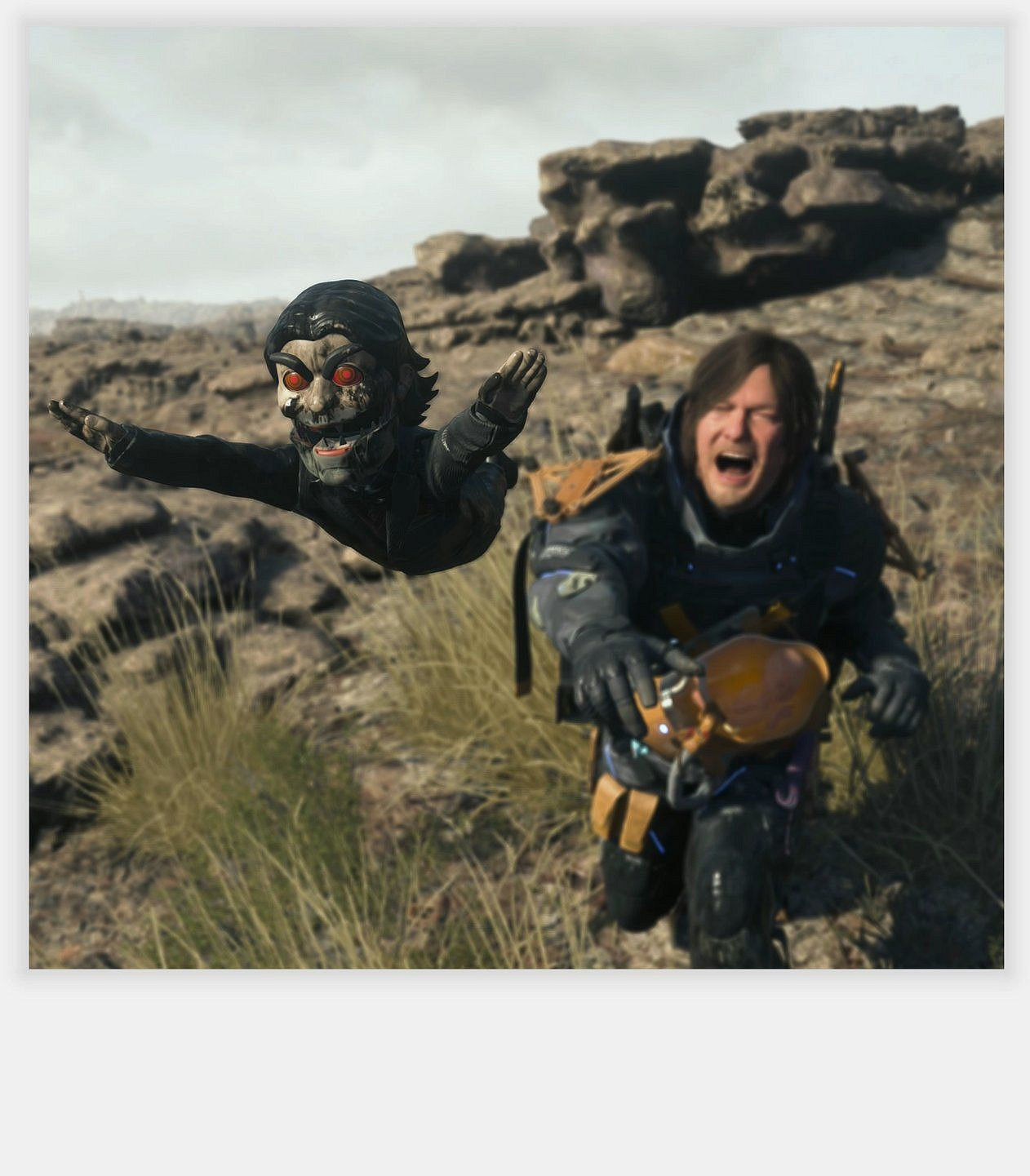 《死亡擱淺2》攝影美圖賞:山姆和小寶寶默契十足! 《死亡擱淺2》攝影美圖賞:山姆和小寶寶默契十足!