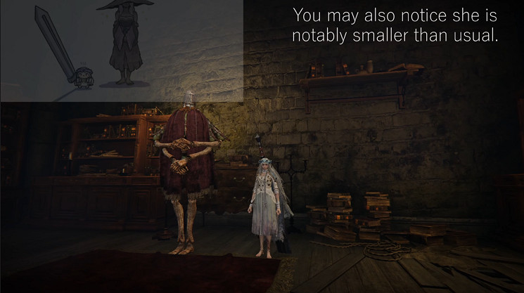 《法環 黑夜君臨》巨劍蘿莉mod登場!復仇者變得超小! 《法環 黑夜君臨》巨劍蘿莉mod登場!復仇者變得超小!