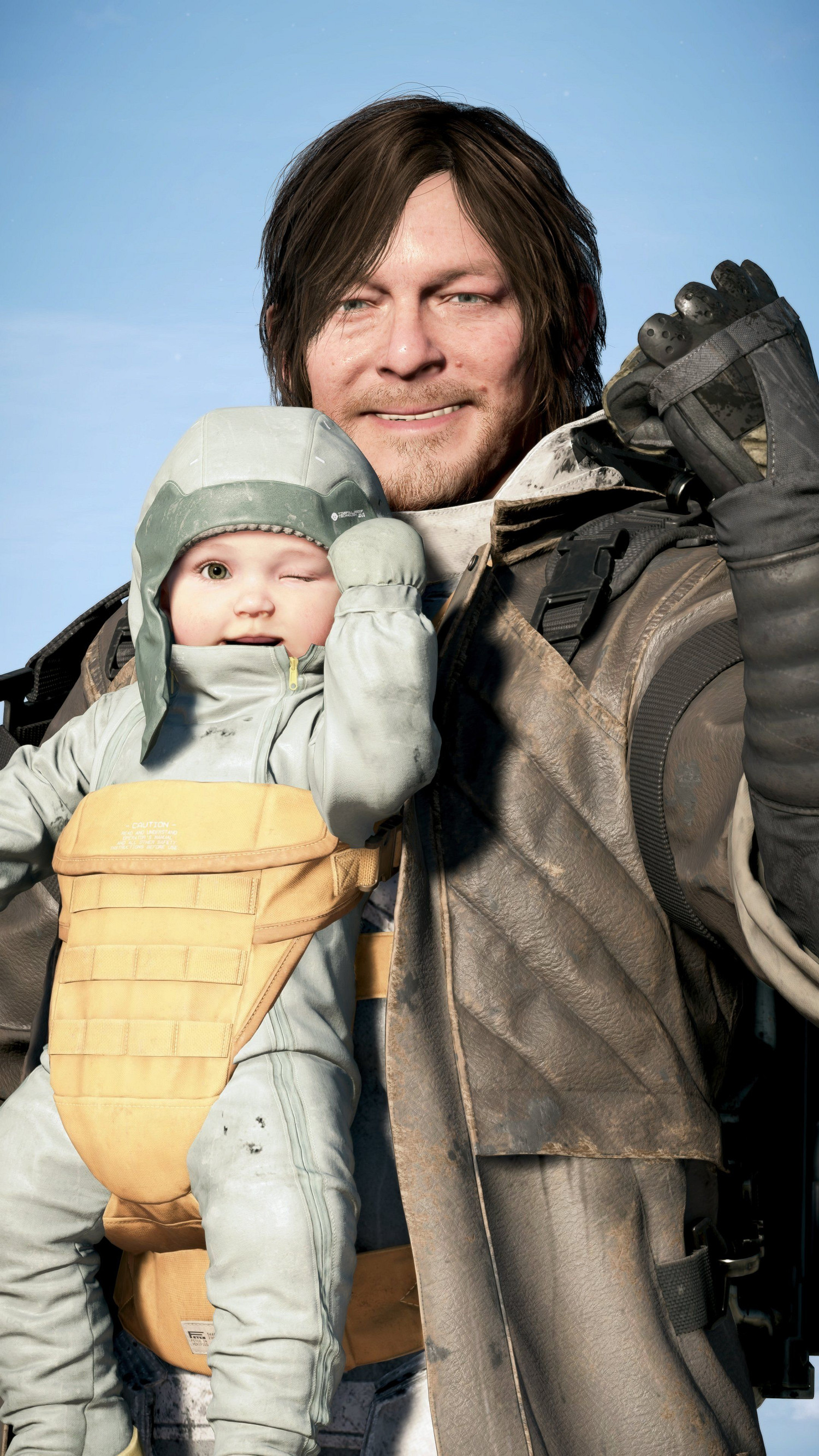 《死亡擱淺2》攝影美圖賞:山姆和小寶寶默契十足! 《死亡擱淺2》攝影美圖賞:山姆和小寶寶默契十足!