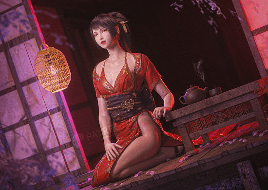 3D區的耶路撒泠!知名3D區博主蒂法超美同人圖分享 3D區的耶路撒泠!知名3D區博主蒂法超美同人圖分享