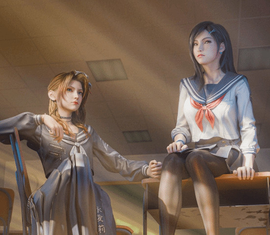 3D區的耶路撒泠!知名3D區博主蒂法超美同人圖分享 3D區的耶路撒泠!知名3D區博主蒂法超美同人圖分享