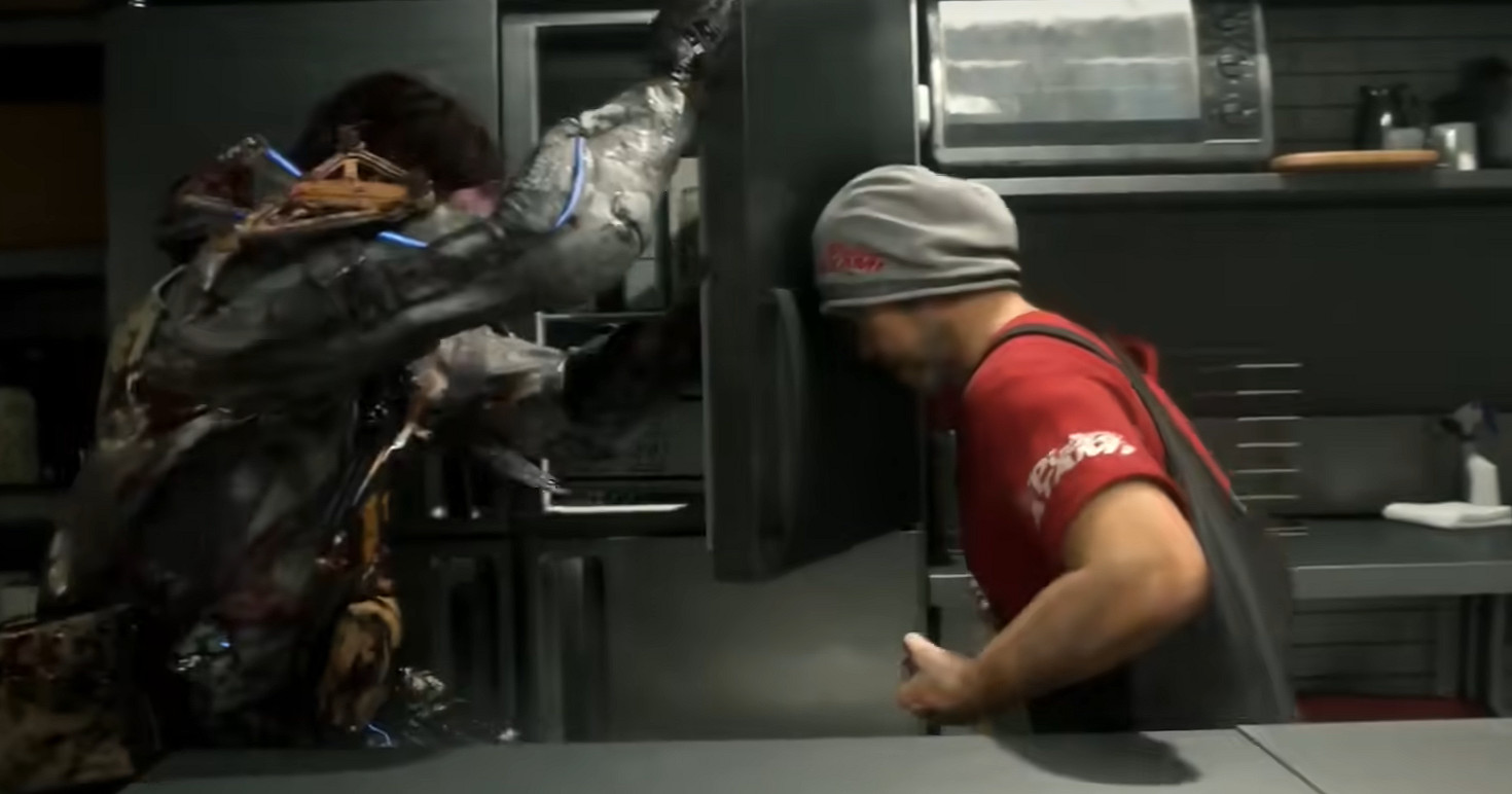 押井守客串《死亡擱淺2》!外賣員大戰披薩店店長! 押井守客串《死亡擱淺2》!外賣員大戰披薩店店長!