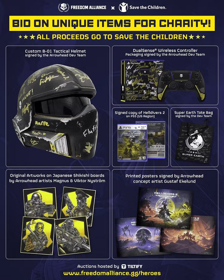 《絕地戰兵2》發起慈善募捐:可以捐款 也可競拍物品 《絕地戰兵2》發起慈善募捐:可以捐款 也可競拍物品