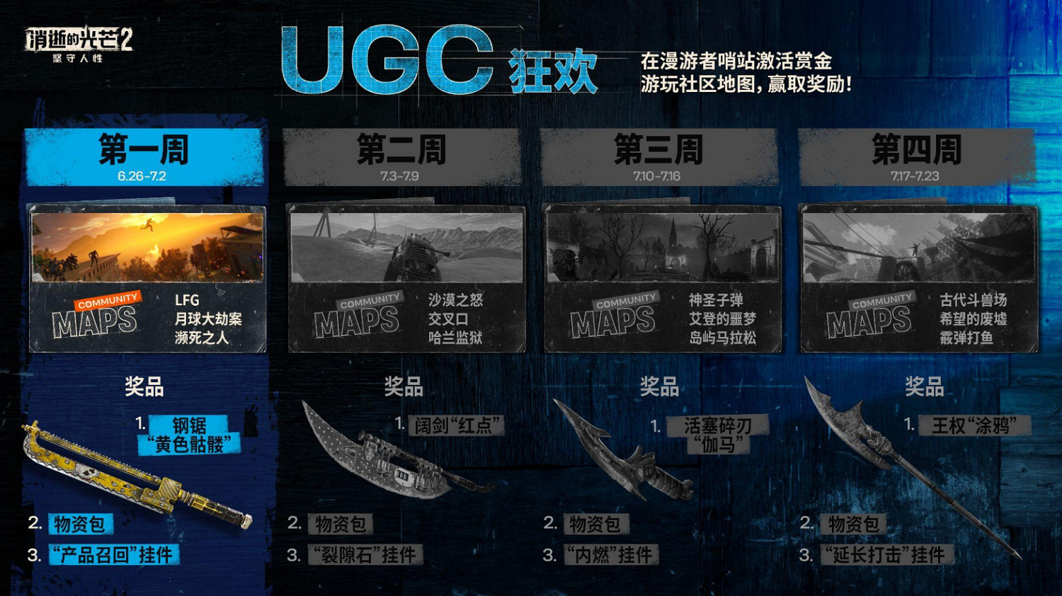 消光一夏! —— 初代《垂死之光》與《垂死之光2》同時迎來更新 消光一夏! —— 初代《垂死之光》與《垂死之光2》同時迎來更新