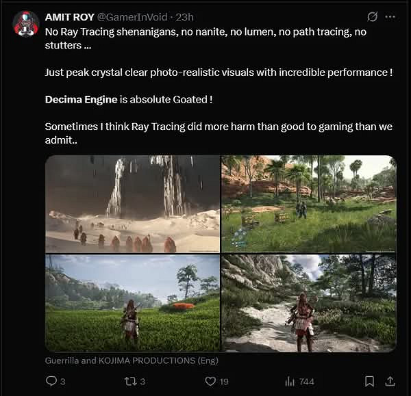 要不《歸唐》換這個?《死亡擱淺2》遊戲引擎遠勝UE5 要不《歸唐》換這個?《死亡擱淺2》遊戲引擎遠勝UE5