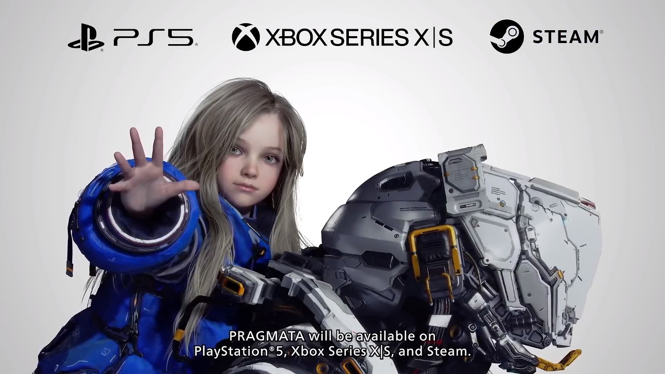 卡普空小蘿莉遊戲《PRAGMATA》遊戲玩法概覽預告片 卡普空小蘿莉遊戲《PRAGMATA》遊戲玩法概覽預告片