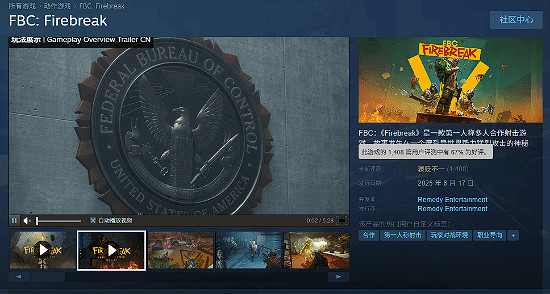 首發即巔峰!《FBC:防火線》無法突破2000同時線上 首發即巔峰!《FBC:防火線》無法突破2000同時線上