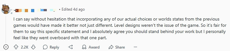 《闇龍紀元4》前設計主管回應質疑:這已是最好版本! 《闇龍紀元4》前設計主管回應質疑:這已是最好版本!