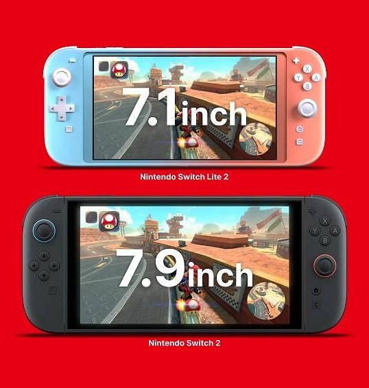 玩家自製Switch2 Lite概念圖！藍粉配色 機身更輕薄