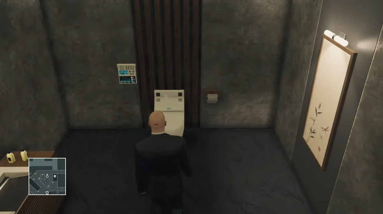 重複用比較香?《殺手》開發商節省成本不做新廁所場景