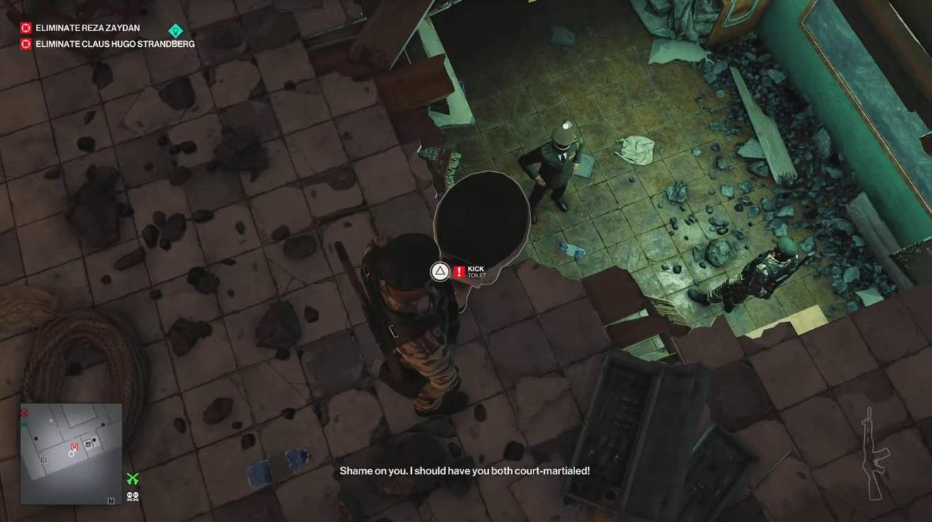 重複用比較香?《殺手》開發商節省成本不做新廁所場景