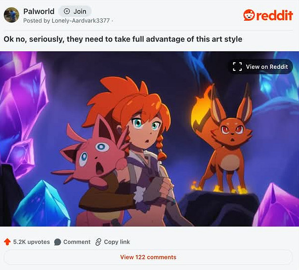 《幻獸帕魯》高質動畫曝光 粉絲齊聲催生官方動畫版 《幻獸帕魯》高質動畫曝光 粉絲齊聲催生官方動畫版