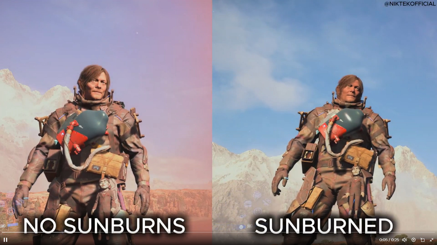 《死亡擱淺2》逆天細節!山姆會被曬傷!地震引發山崩 《死亡擱淺2》逆天細節!山姆會被曬傷!地震引發山崩