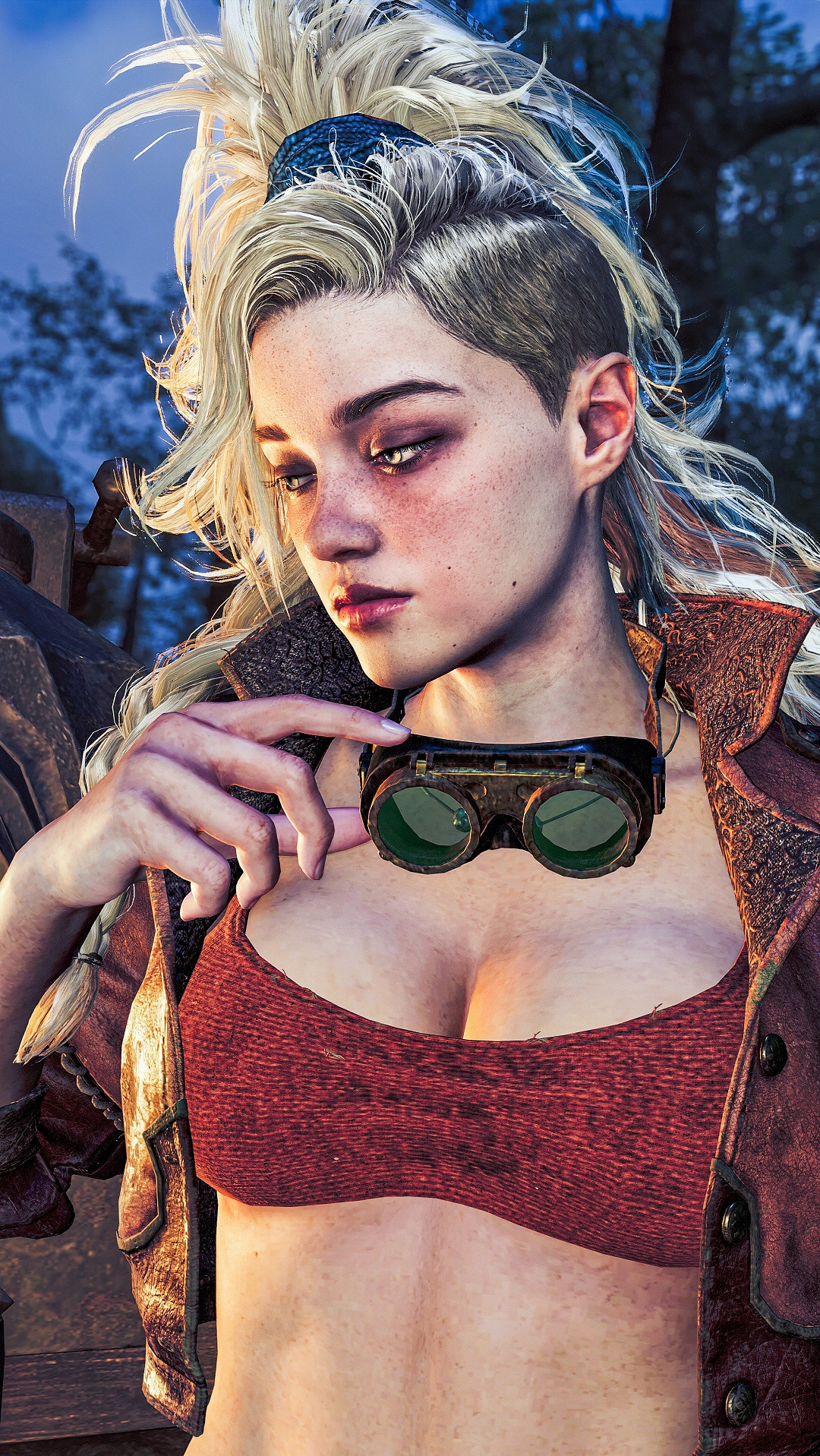 《怪獵：荒野》傑瑪最新拍照美圖：顏值與身材並存！