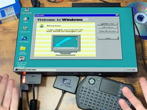 技術達人讓PS2成功運行Win95!遺憾不能玩《DOOM》 技術達人讓PS2成功運行Win95!遺憾不能玩《DOOM》