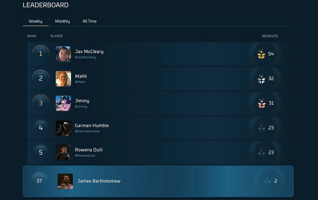 《星際公民》將推出全新推薦計劃 讓粉絲更積極拉人