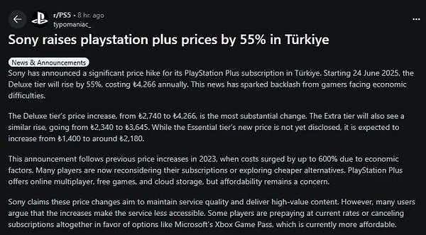 索尼PS商店狂加價!巴西與土耳其漲價幅度飆至55%! 索尼PS商店狂加價!巴西與土耳其漲價幅度飆至55%!