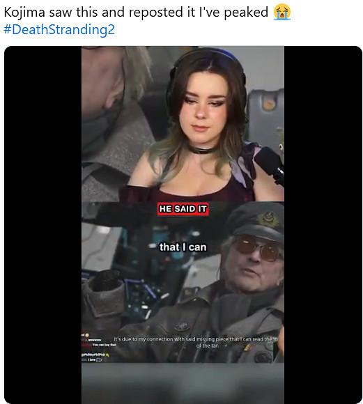 《死亡擱淺2》對話致敬《潛龍諜影V》?小島秀夫作證 《死亡擱淺2》對話致敬《潛龍諜影V》?小島秀夫作證