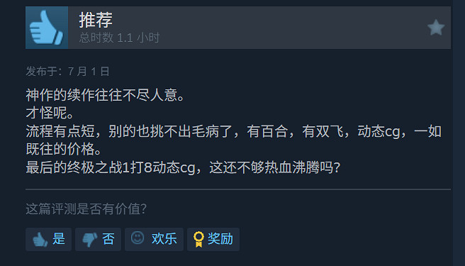 《貓娘樂園After》Steam特別好評：LSP們的年度最佳！