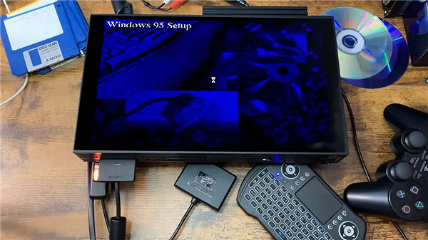 技術達人讓PS2成功運行Win95!遺憾不能玩《DOOM》 技術達人讓PS2成功運行Win95!遺憾不能玩《DOOM》