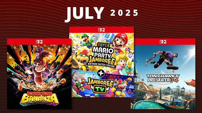 NS2七月陣容強勁《咚奇剛》領銜 多款新作蓄勢待發