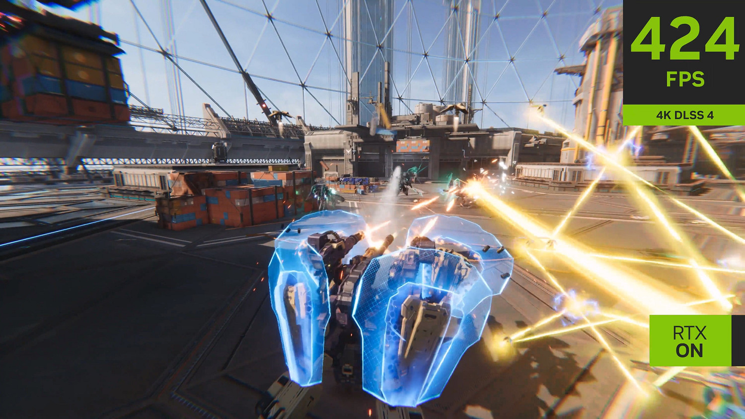 《解限機》DLSS4實機展示：4K畫質下最高可達500幀！