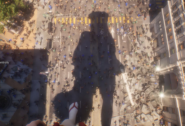 巨型美少女蹂躪城市?《Giantess Playground》開發中