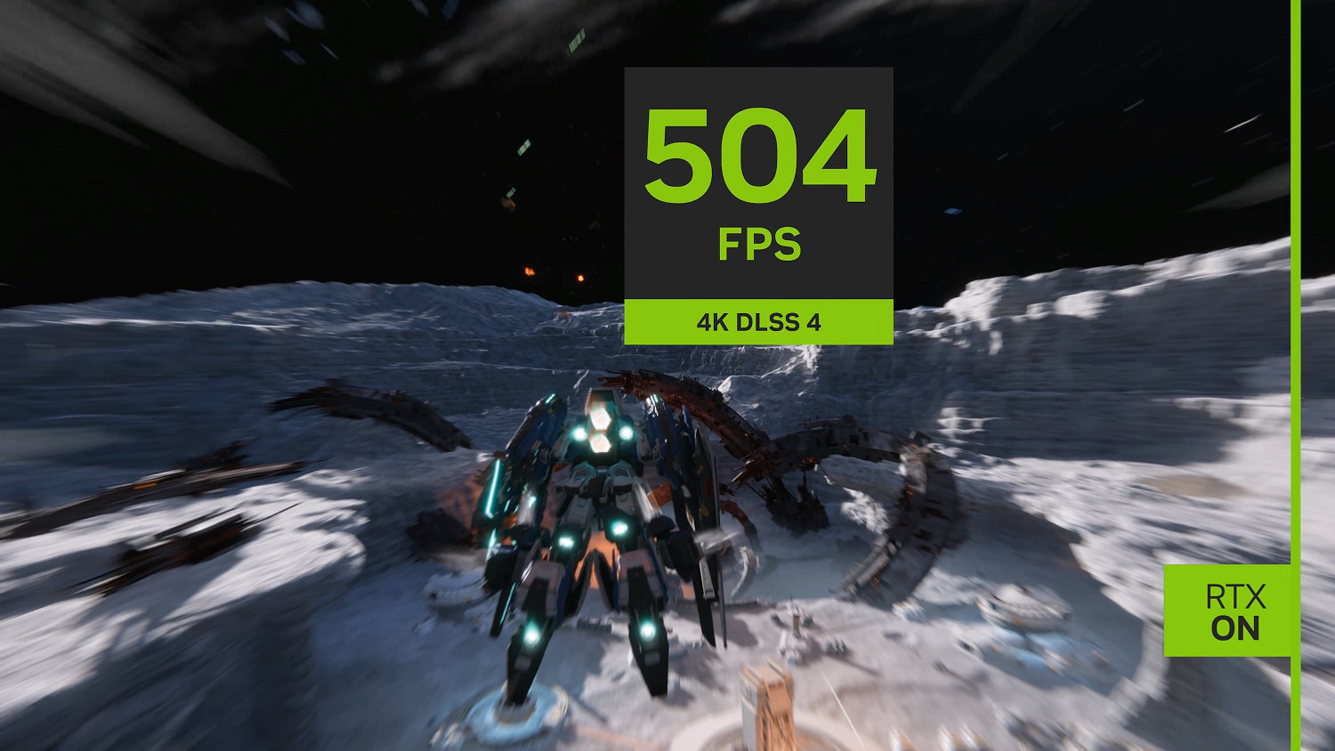 《解限機》DLSS4實機展示：4K畫質下最高可達500幀！