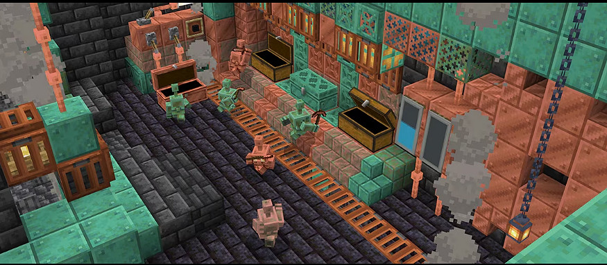 《當個創世神麥塊》銅傀儡登場!可自動整理箱子 銅裝備實裝 《當個創世神麥塊》銅傀儡登場!可自動整理箱子 銅裝備實裝