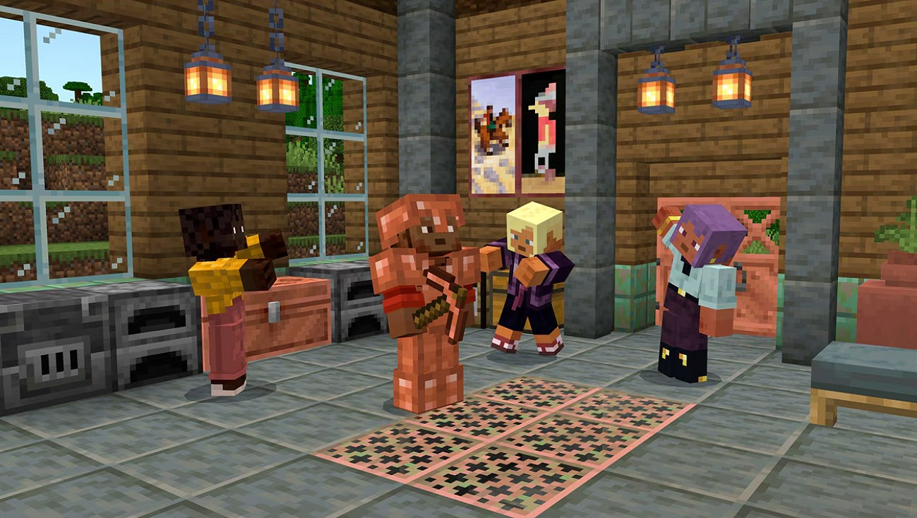 《當個創世神麥塊》銅傀儡登場!可自動整理箱子 銅裝備實裝 《當個創世神麥塊》銅傀儡登場!可自動整理箱子 銅裝備實裝