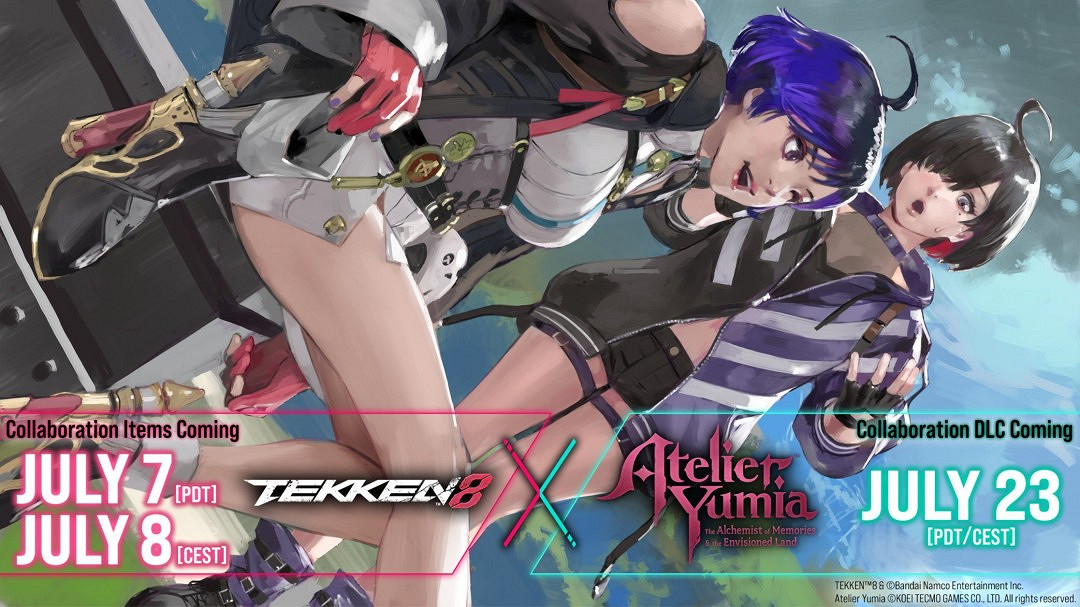 《鐵拳8》即將與《小精靈》《優米雅的鍊金工房》連動