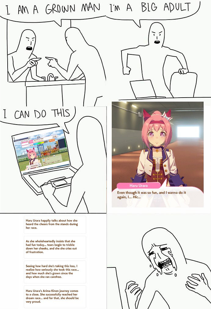 我是成熟的大人了 我可以!《賽馬娘》劇情讓老外爆哭