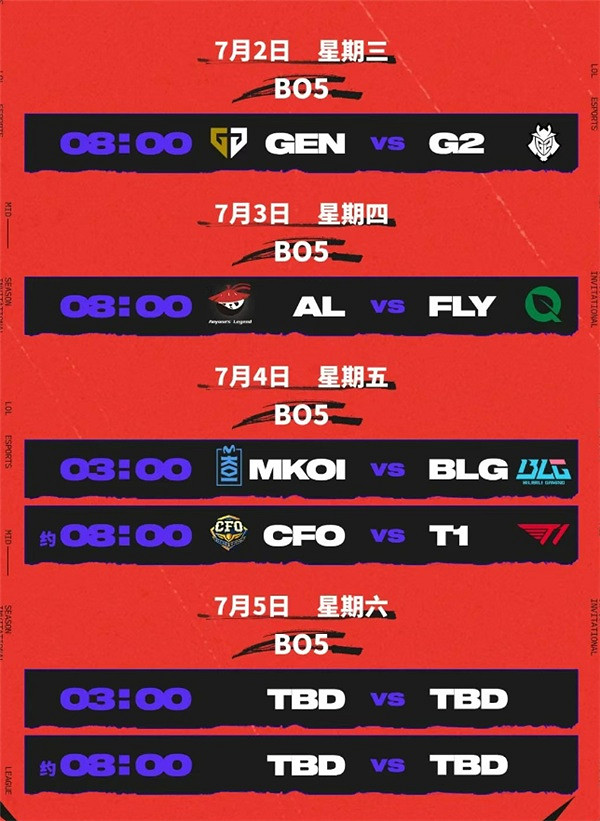 MSI中韓大戰被毀了，LPL要給T1戰隊讓路，賽程不合理