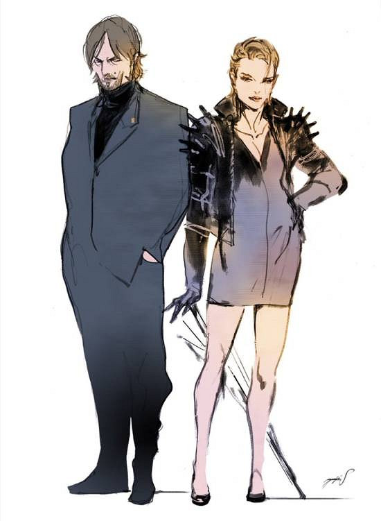 小島秀夫分享《死亡擱淺2》草圖 山姆與芙拉吉爾登場 小島秀夫分享《死亡擱淺2》草圖 山姆與芙拉吉爾登場