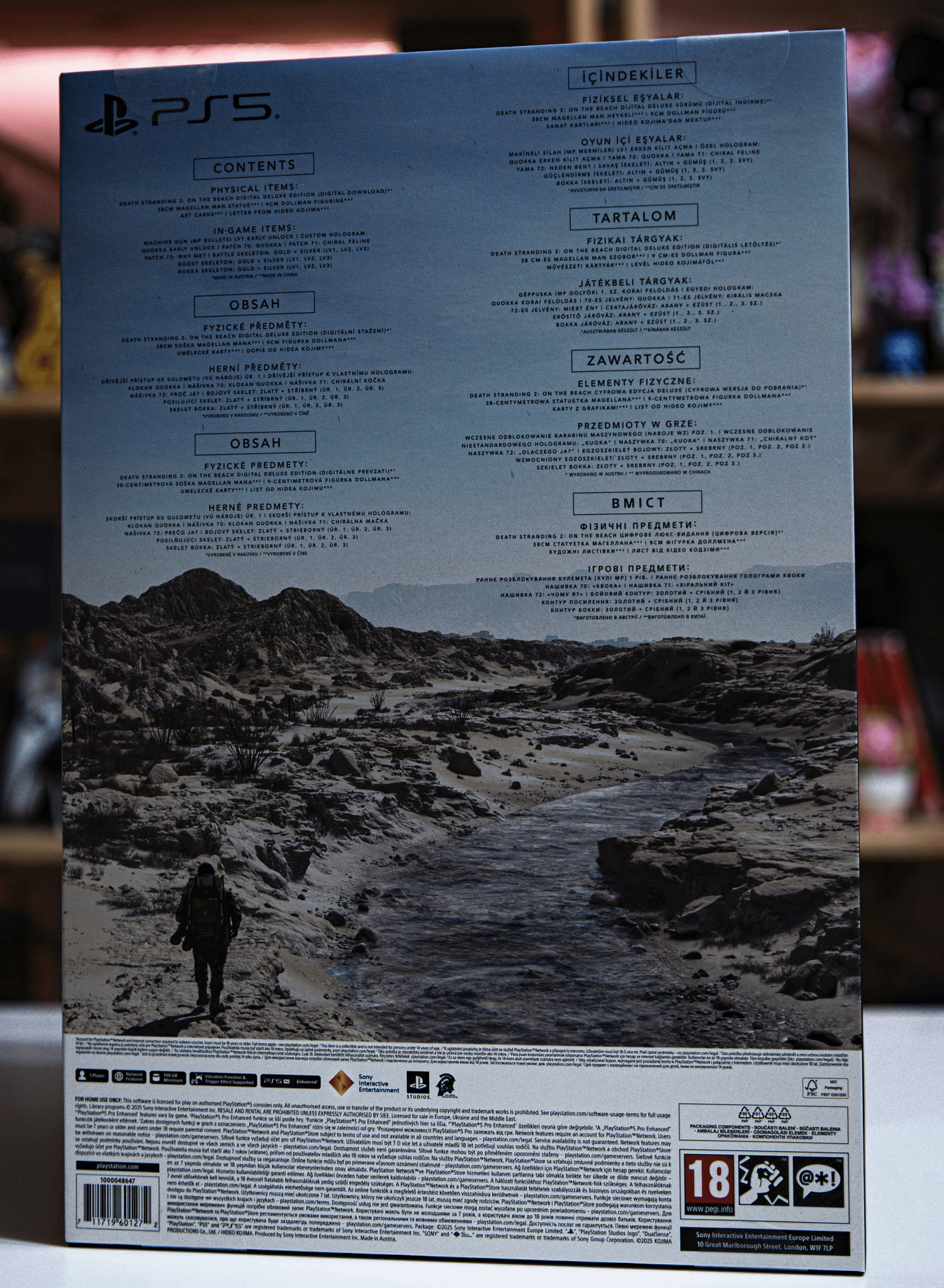 《死亡擱淺2》實體典藏版內容曝光!精致周邊大飽眼福 《死亡擱淺2》實體典藏版內容曝光!精致周邊大飽眼福