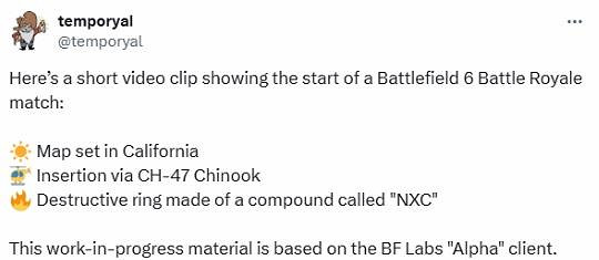 曝《戰地風雲2042》或有大逃殺模式！地點設定在加利福尼亞