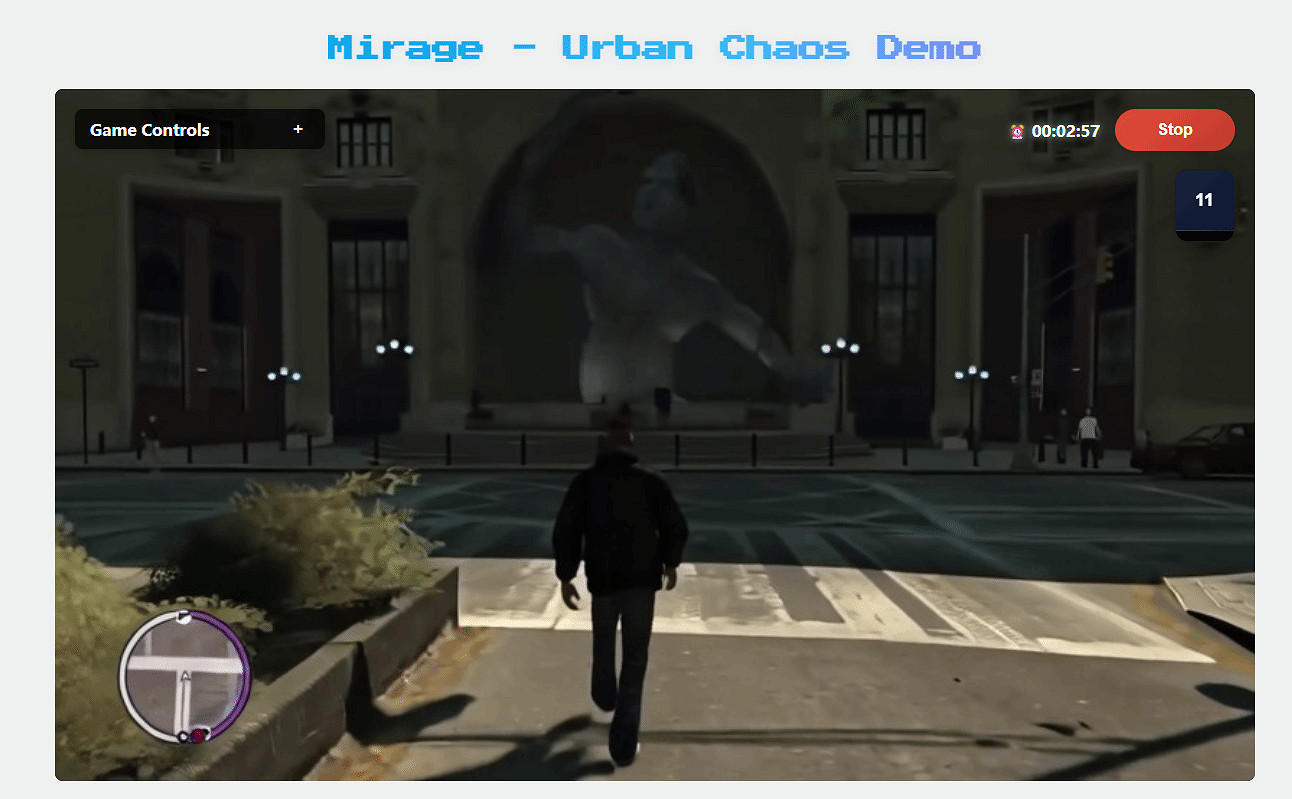 一句話生成《GTA》！AI原生UGC引擎&quot;Mirage&quot;太強大!