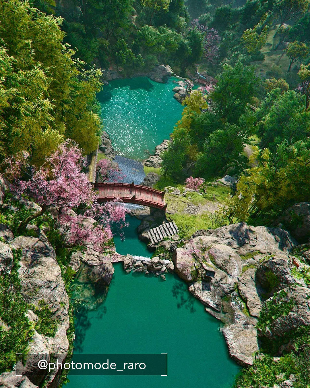 《刺客教條影》拍照模式最佳作品：小橋流水意境美！