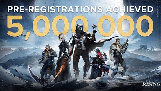 系列首款移動端力作！網易《命運:群星》預約破500萬