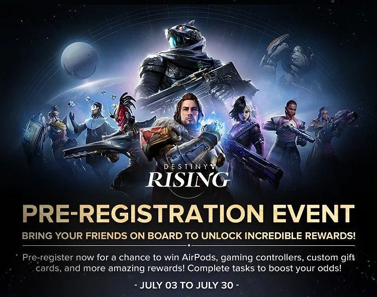 系列首款移動端力作！網易《命運:群星》預約破500萬