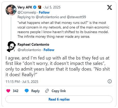 前Arkane工作室創始人直言Game Pass模式不可持續！