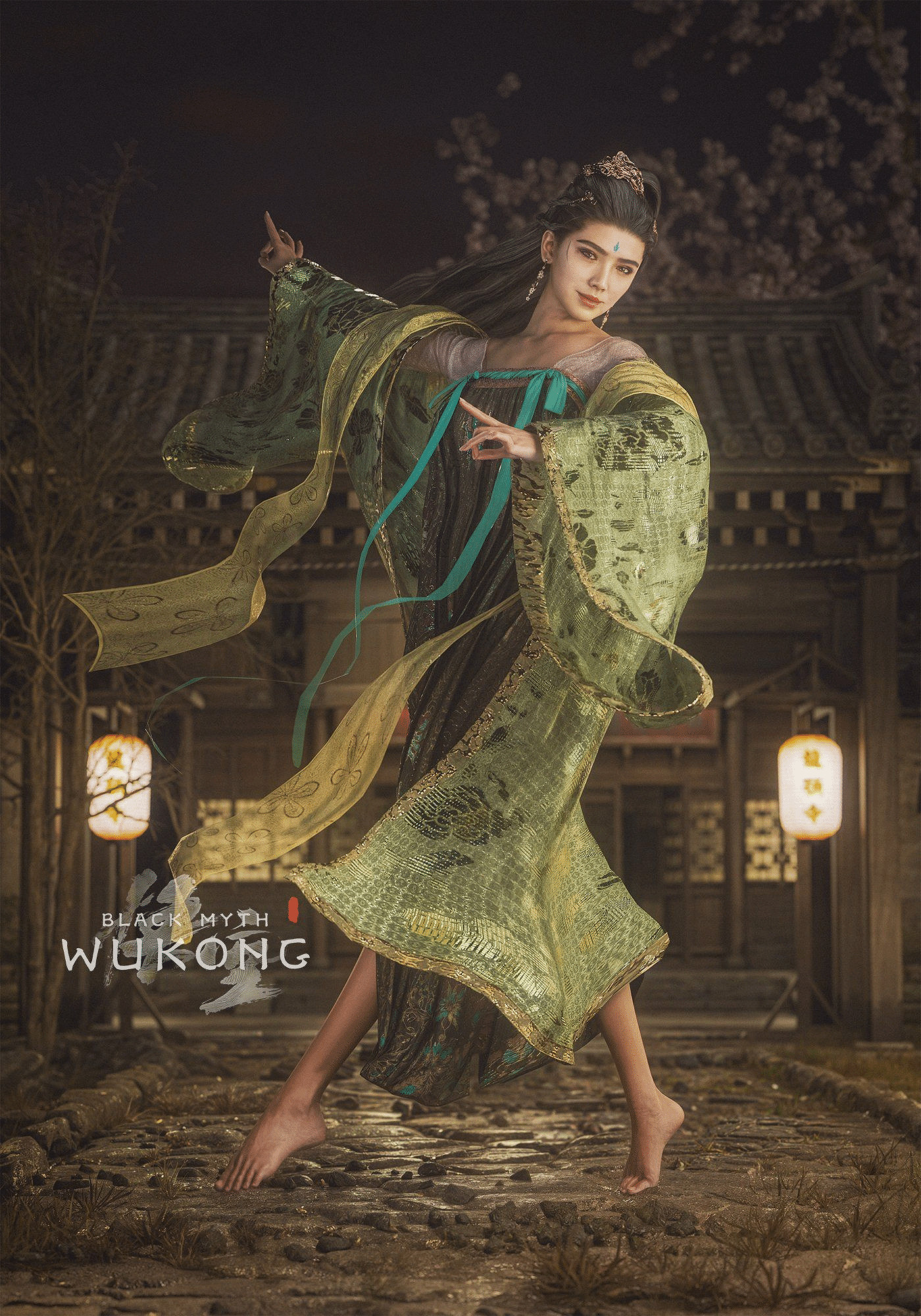 《黑神話》全新3D渲染圖賞:四妹半臥溪畔輕嗅白花! 《黑神話》全新3D渲染圖賞:四妹半臥溪畔輕嗅白花!