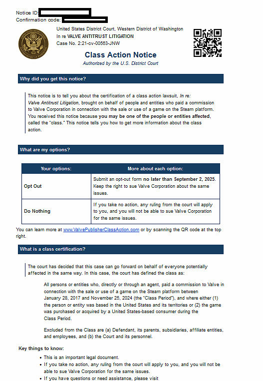 警惕！針對Valve集體訴訟或藏貓膩，玩家別被當槍使