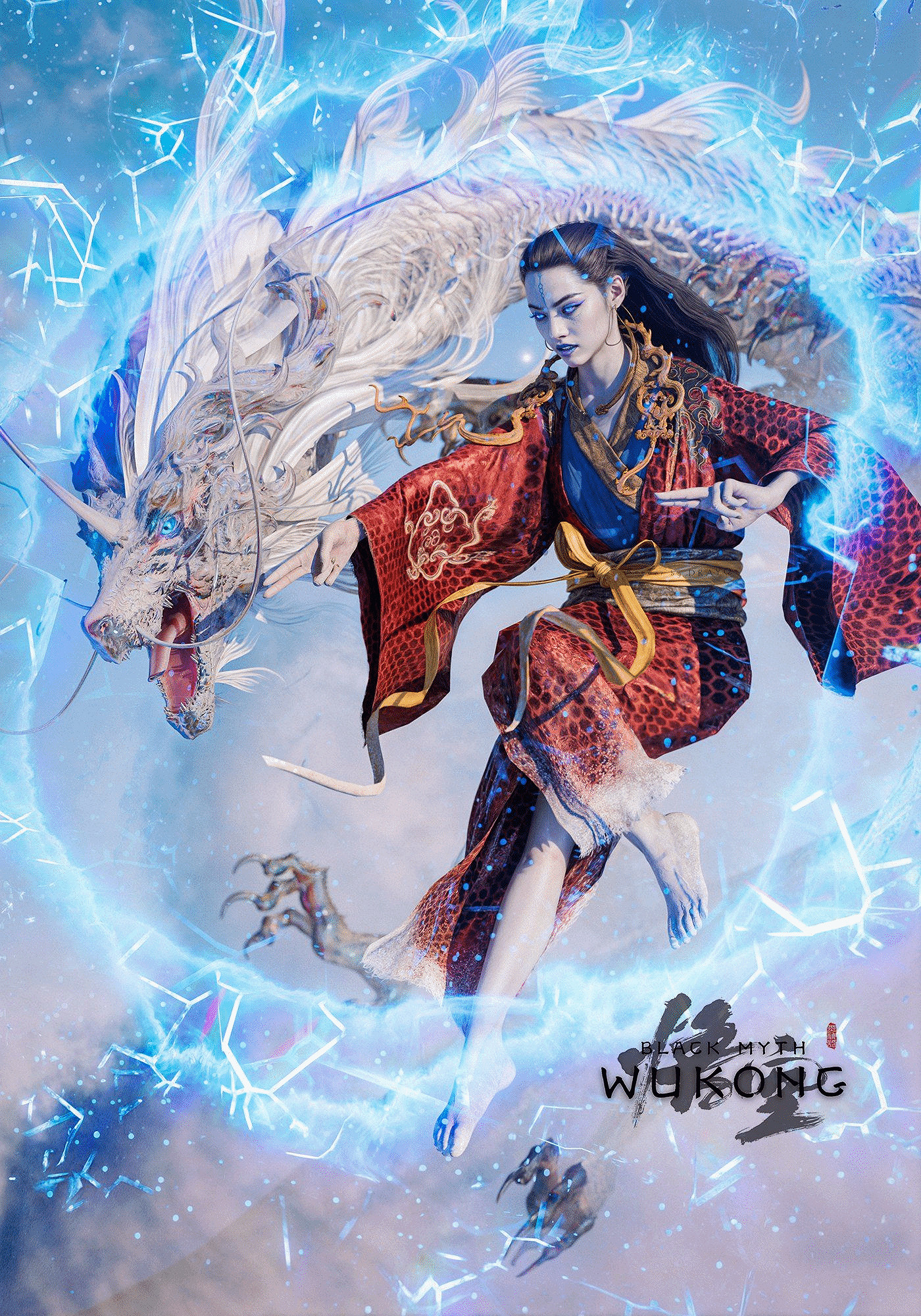 《黑神話》全新3D渲染圖賞:四妹半臥溪畔輕嗅白花! 《黑神話》全新3D渲染圖賞:四妹半臥溪畔輕嗅白花!