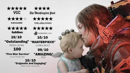 小島秀夫曬《死亡擱淺2》評分:M站 媒體/使用者雙90! 小島秀夫曬《死亡擱淺2》評分:M站 媒體/使用者雙90!