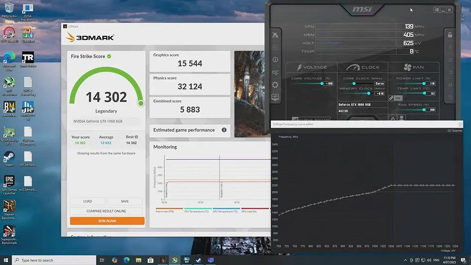 硬核玩家魔改GTX 1060!性能飆升12.8% 創下新紀錄 硬核玩家魔改GTX 1060!性能飆升12.8% 創下新紀錄