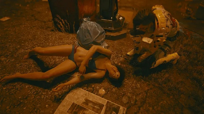 《2077》隱藏彩蛋：E3展示版女主V原始建模現夜之城