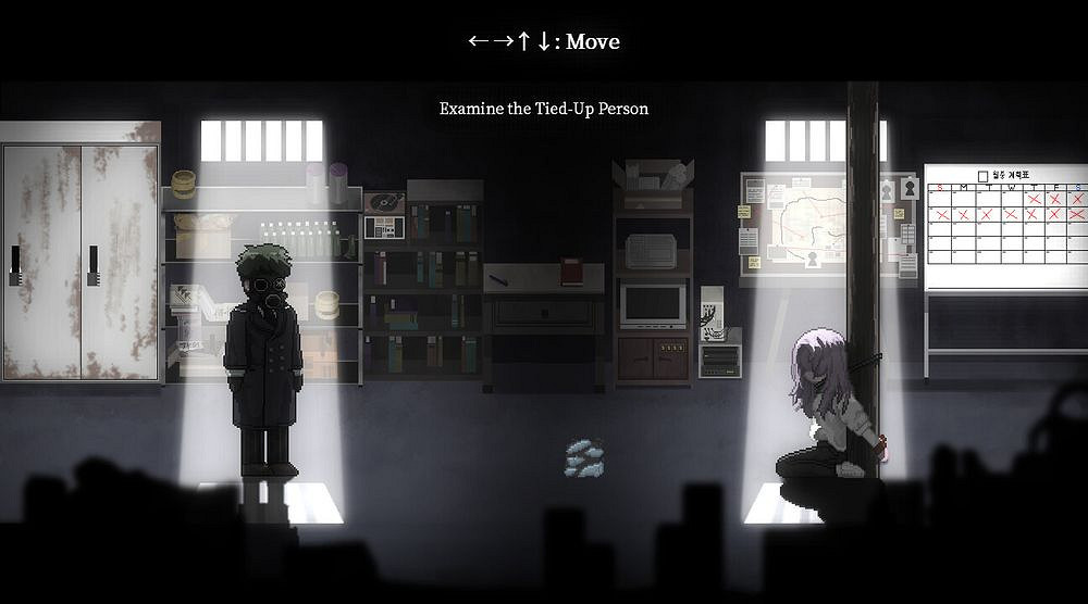 冒險遊戲《花在我們之中》探索地下室揭開黑暗秘密