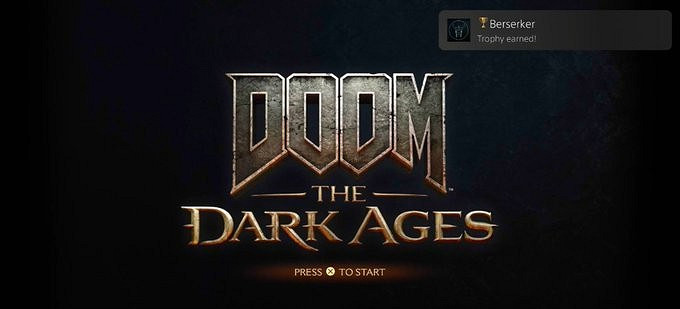 《毀滅戰士：黑暗時代》PS5獎杯Bug已修復！白金可解鎖