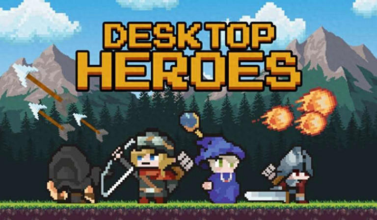 Telazer的新作Desktop Heroes最近將要登陸Steam平台 Telazer的新作Desktop Heroes最近將要登陸Steam平台